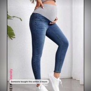 Plus size Maternity Jeans